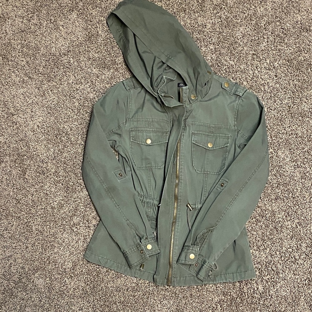 Shinestar Olive Green Jacket